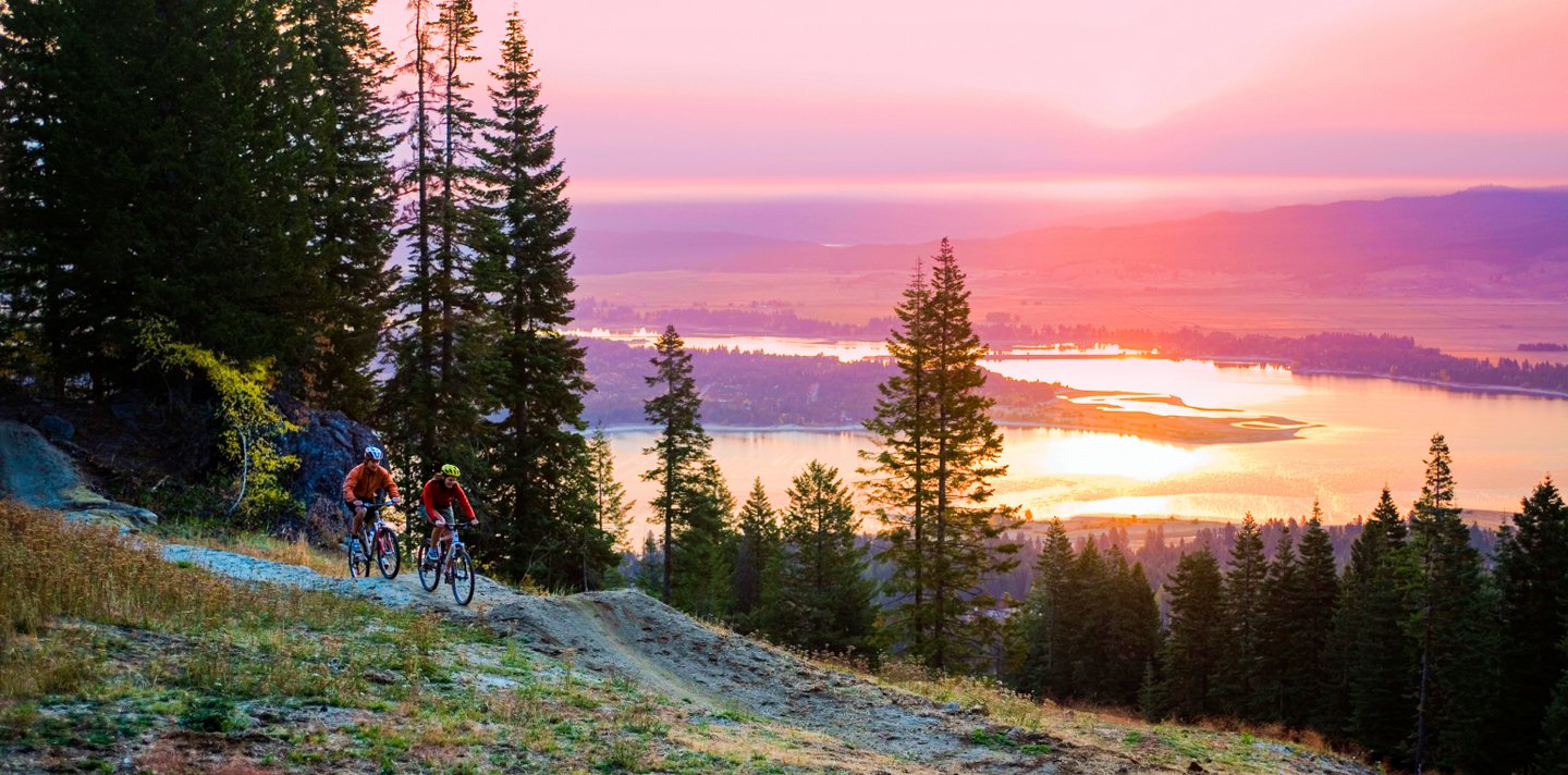 Summer biking