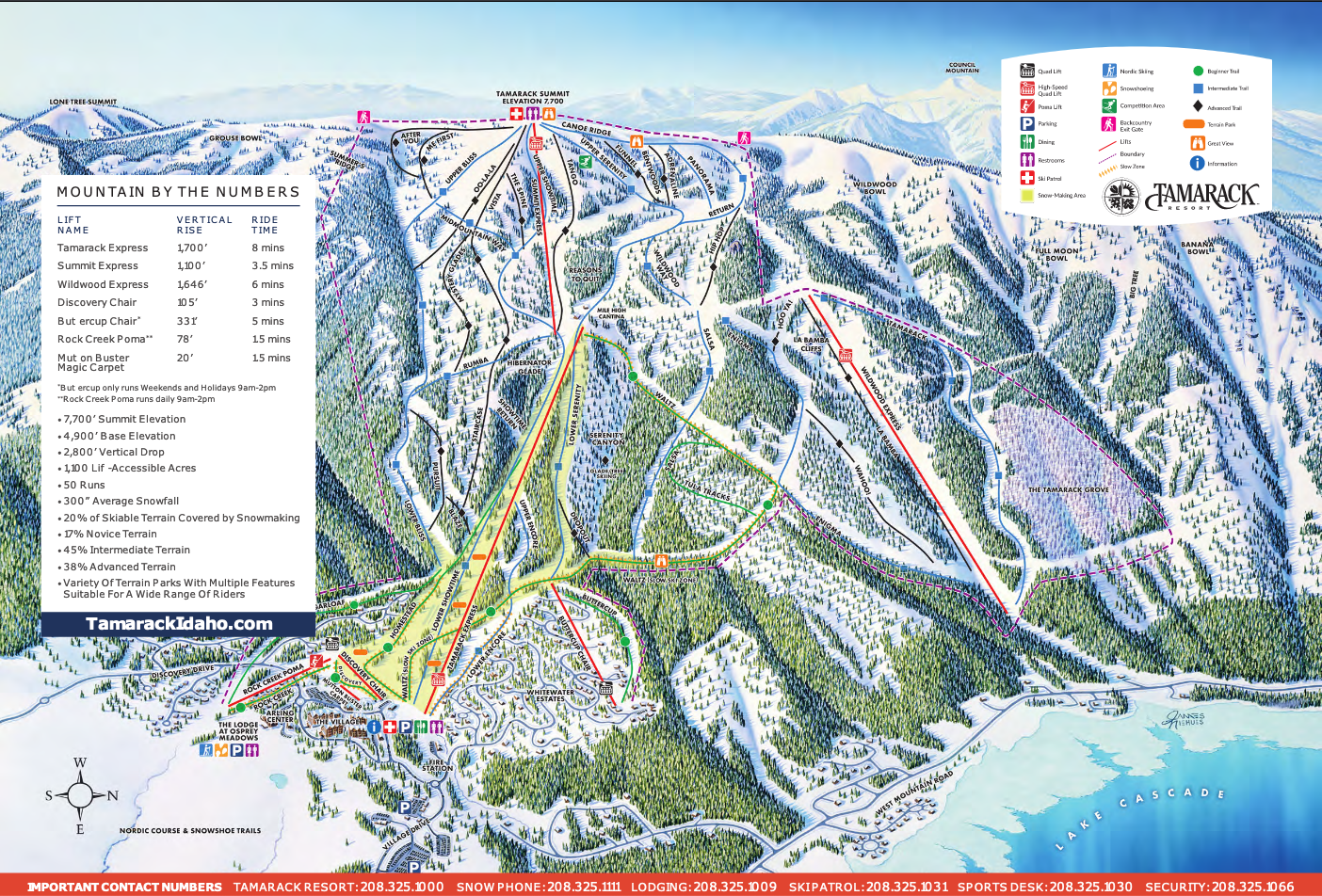 Winter Trail Map