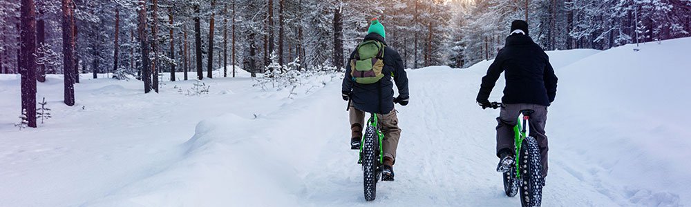 Winter Fat Tire Biking