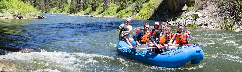 Guided Whitewater Rafting Trips