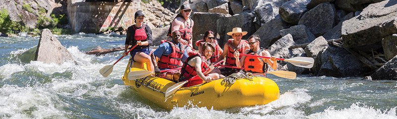 Idaho White Water Rafting Trips