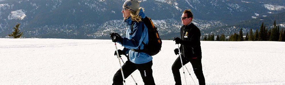 Snowshoeing In Idaho