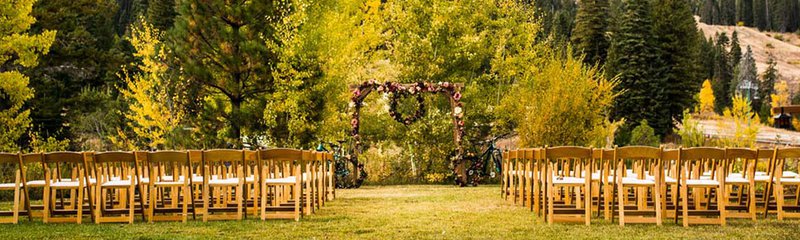 Weddings In idaho at Tamarack resort