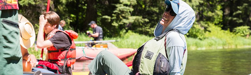 Rafting In White Water